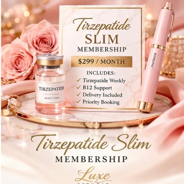 TIRZEPATIDE SLIM MEMBERSHIP at Luxe Body bar in Thornton, CO